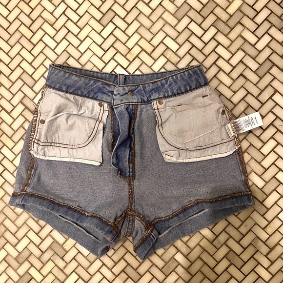 pacsun high rise cuffed jean shorts! - Picture 6 of 9